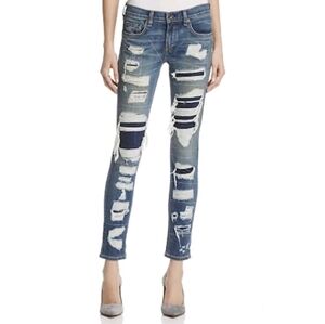 Rag & Bone Dre Distressed Denim Jeans Ada Brigade